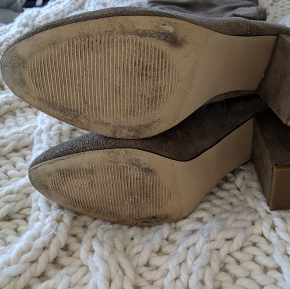 Steve Madden Suede round toe slouch knee boot - Picture 8 of 8